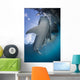 Whale Shark and Remora Wall Decal