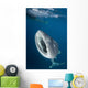 Whale Shark with Mouth Vertical Wall Decal