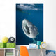 Whale Shark with Mouth Vertical Wall Decal