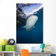 Whale Shark Swimming Vertical Wall Decal