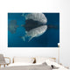 Whale Shark with Remora Wall Decal