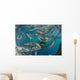 Fishing Net with Silvery Close-up Wall Decal