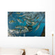 Fishing Net with Silvery Close-up Wall Decal