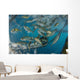 Fishing Net with Silvery Close-up Wall Decal