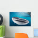 Whale Shark Swimming Horizontal Wall Decal