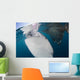 Close-up Whale Shark Breaching Left Wall Decal