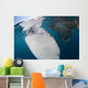 Close-up Whale Shark Breaching Left Wall Decal