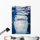 Whale Shark Breaching Surface Vertical Wall Decal