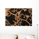 Bumblebee Shrimp Hiding Basket Wall Decal