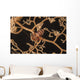 Bumblebee Shrimp Hiding Basket Wall Decal