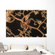 Bumblebee Shrimp Hiding Basket Wall Decal