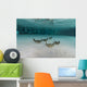 School Cownose Ray Formation Wall Decal