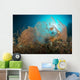 Pair Orange Gorgonian Sea Wall Decal