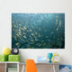 Very Large School Blue Wall Decal