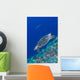 Hawksbill Sea Turtle Edge Wall Decal