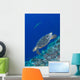 Hawksbill Sea Turtle Edge Wall Decal