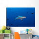 Grey Reef Shark Patrolling Wall Decal