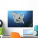 Massive White-bellied Reef Manta Wall Decal