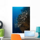 Large School Razorfish Swimming Wall Decal