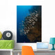 Large School Razorfish Swimming Wall Decal