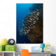 Large School Razorfish Swimming Wall Decal
