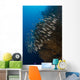 Large School Razorfish Swimming Wall Decal