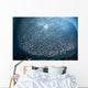 Massive School Millions Sardines Light Wall Decal