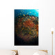 School Anthias Fish Swimming Vertical Wall Decal