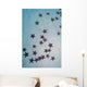 Cluster Red and Black Wall Decal