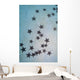Cluster Red and Black Wall Decal