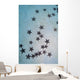 Cluster Red and Black Wall Decal