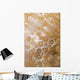 Tiny Juvenile Orange Striped Wall Decal