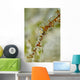 Head Portrait Translucent Red Wall Decal