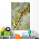 Head Portrait Translucent Red Wall Decal