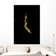 Unidentified Tiny Juvenile Yellow Vertical Wall Decal