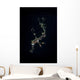 Transluscent Juvenile Harlequin Ghost Wall Decal