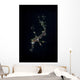 Transluscent Juvenile Harlequin Ghost Wall Decal