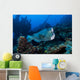 Bumphead Parrotfish Swimming Horizontal Wall Decal