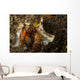 Red and Yellow Hairy Wall Decal