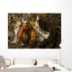Red and Yellow Hairy Wall Decal