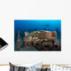 Submerged Reclining Buddha Statue Wall Decal