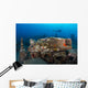Submerged Reclining Buddha Statue Wall Decal
