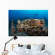 Submerged Reclining Buddha Statue Wall Decal