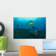 Several Bumphead Parrotfish Swimming Light Wall Decal