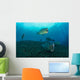 Several Bumphead Parrotfish Swimming Light Wall Decal