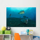 Several Bumphead Parrotfish Swimming Light Wall Decal