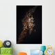 Orange and White Xeno Wall Decal