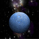 Artist's Depiction Cratered Moon Wall Decal