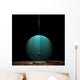 Artist's Depiction Blue Ringed Gas Giant Vertical Wall Decal