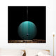 Artist's Depiction Blue Ringed Gas Giant Vertical Wall Decal